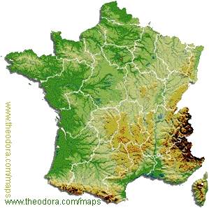 france map maps climate resources geography natural economy population statistics immigration usa